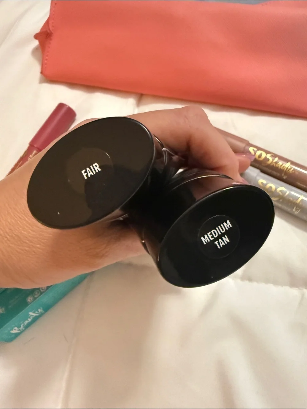 Belle Beauty makeup set with bag